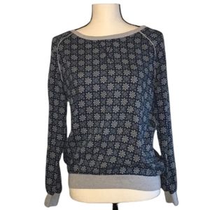Grifflin Paris Long Sleeve  Rayon Blouse S